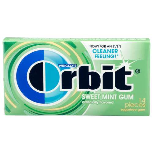 Wrigley's Orbit Sweet Mint Gum Sugarfree - 14 Count