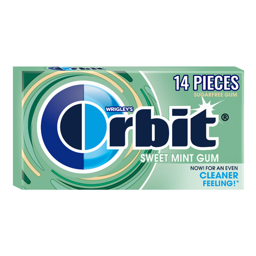 Orbit Sugar Free Sweet Mint Chewing Gum - 14 Count