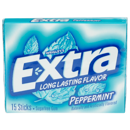 Wrigley's Extra Peppermint Sugarfree Gum - 15 Count