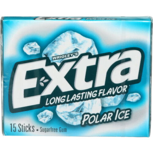 Extra Gum Polar Ice Slim Pack - 15 Count
