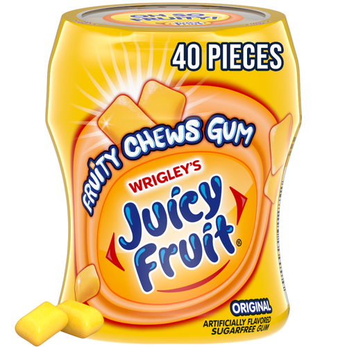 Wrigley's Juicy Fruit Original Bubble Gum - 40 Count