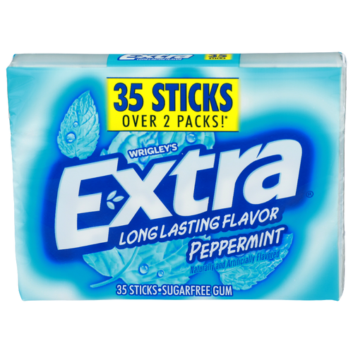 Wrigley's Peppermint Extra Sugarfree Gum - 35 Count