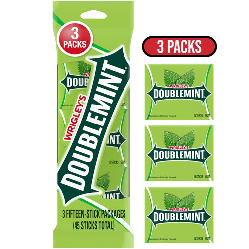 Wrigley's Doublemint Gum - 45 Count Image 1 of 4