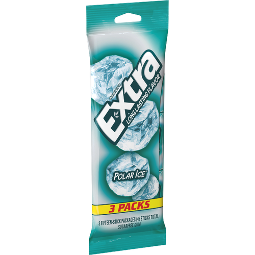 Extra Sugar Free Polar Ice Chewing Gum - 45 Count Image 1 of 2