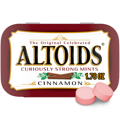 Altoids Cinnamon Breath Mints, Tin - 1.76 Ounce