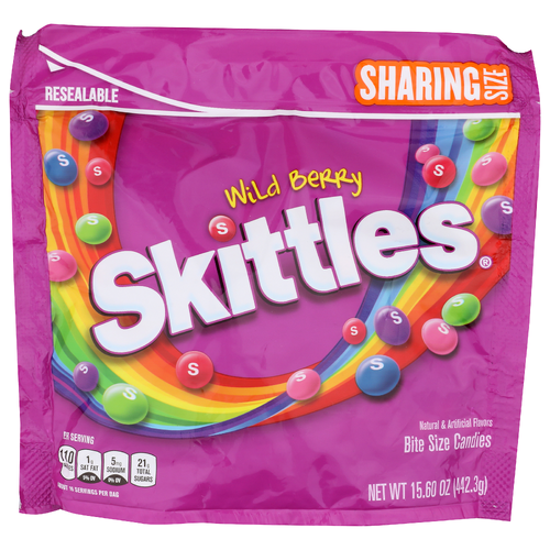 Skittles SKITTLES Wild Berry Chewy Candy, Sharing Size - 15.6 Ounce