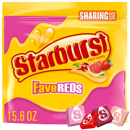 Starburst Favereds Fruit Chews Candy, Chewy Sharing Size Bag - 15.6 Ounce Image 1 of 4