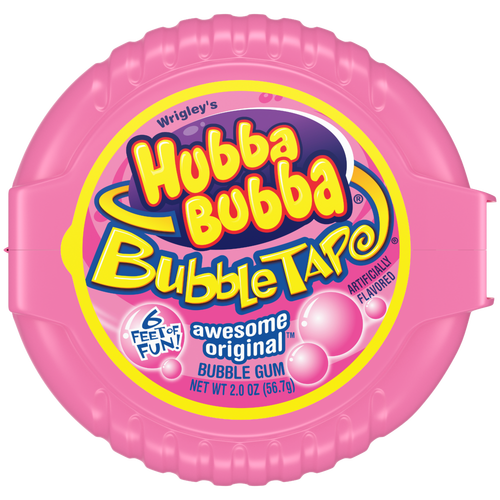 Hubba Bubba Original Bubble Gum Tape - 2 Ounce Image 1 of 2