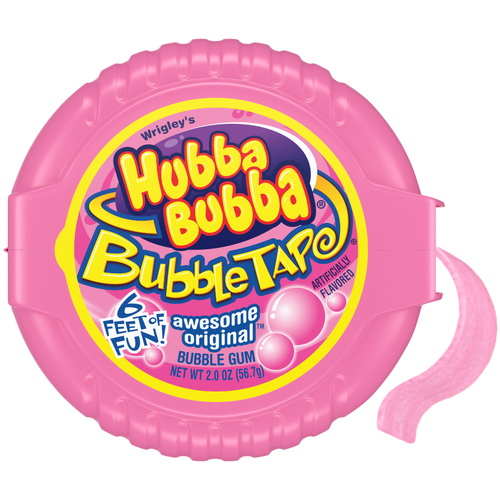 Hubba Bubba Original Bubble Gum Tape - 2 Ounce