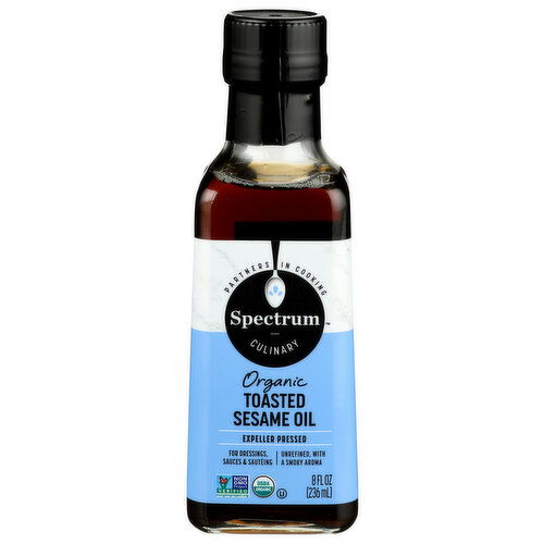 Spectrum Sesame Oil Toasted - 8 Fluid Ounce