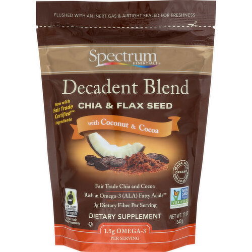 Spectrum Essentials Chia Blend Decadent - 12 Ounce