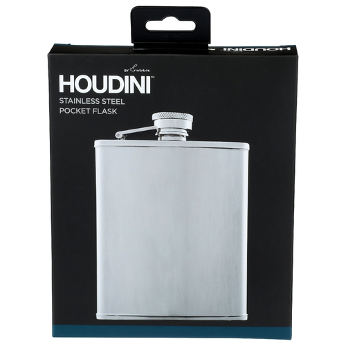 Houdini By Rabbit Stainless Steel Pocket Flask - 1 Each