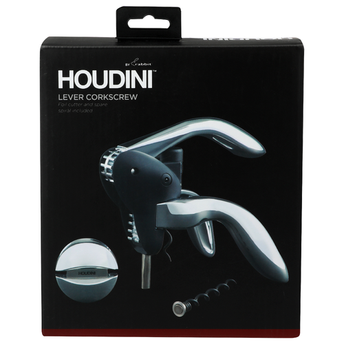 Houdini By Rabbit Lever Corkscrew - 1 Each