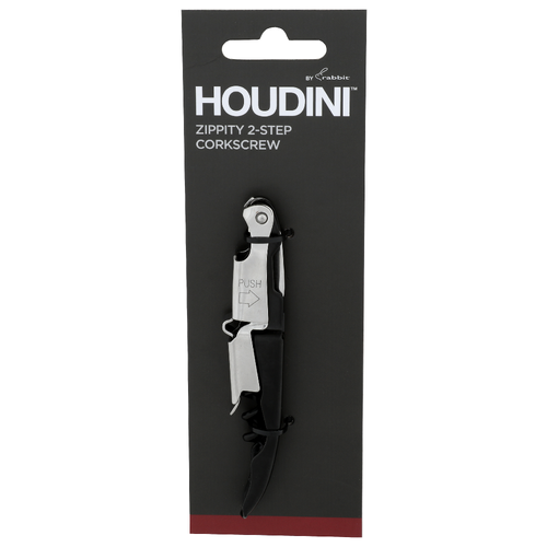 Houdini By Rabbit Zippity 2-Step Corkscrew - 1 Each