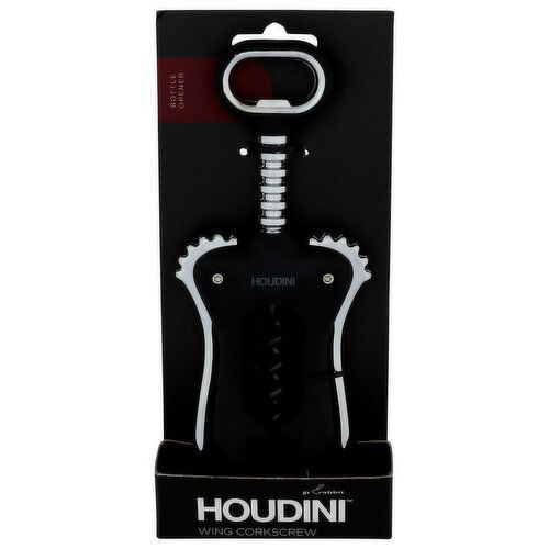 Houdini By Rabbit Wing Corkscrew Bottle Opener - 1 Each