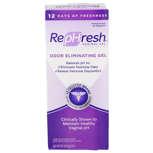 Rephresh Personal Lubricant - 0.018 Ounce - 4 Count