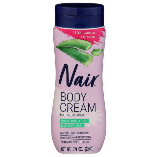 Nair Aloe And Water Lily Body Cream - 7.9 Ounce Image 1 of 3