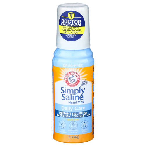 Arm & Hammer Simply Saline Daily Care Nasal Mist - 1.6 Ounce