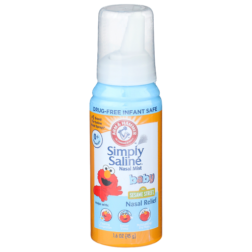 Arm & Hammer Baby Simply Saline Nasal Mist - 1.6 Ounce