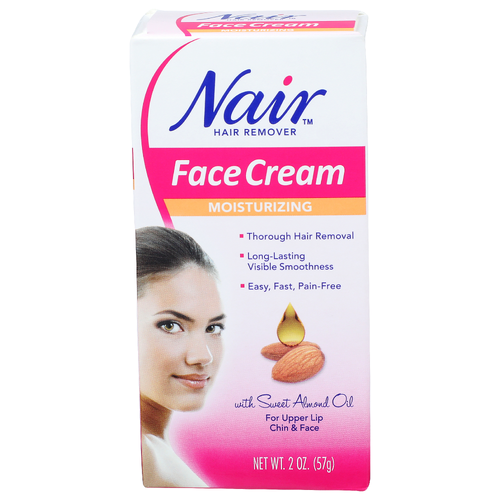 Nair Hair Remover Moisturizing Face Cream - 2 Ounce