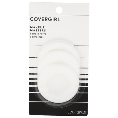 Covergirl Makeup Masters Powder Puffs - 3 Count
