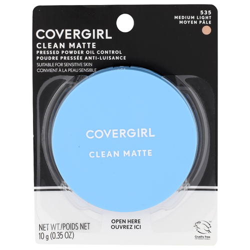 Covergirl 535 Medium Light Pressed Powder Oil Control - 0.35 Ounce