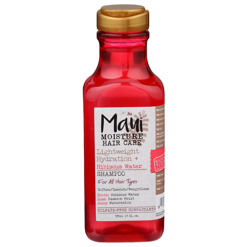 Maui Lightweight Hydration + Hibiscus Water Sulfate-Free Surfactants Shampoo - 385 ml