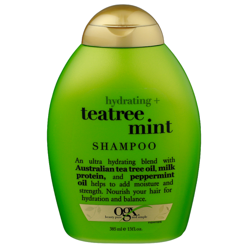 Ogx Hydrating+ Teatree Mint Shampoo - 13 Fluid Ounce Image 1 of 3