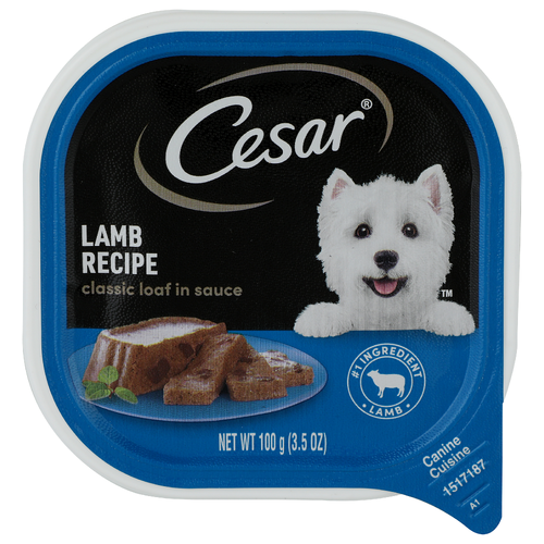Cesar Canine Cuisine , Lamb Recipe - 3.5 Ounce
