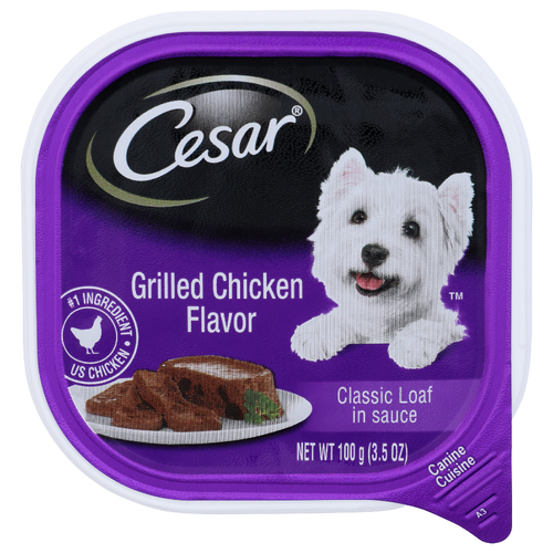 Cesar Grilled Chicken Canine Cuisine - 3.5 Ounce