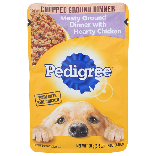 Pedigree Food For Dogs - 3.5 Ounce