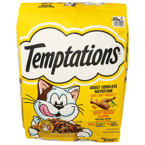 Temptations Chicken Adult Dry Cat Food - 13.5 Pound