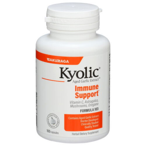 KYOLIC Immune Support Formula 103 Vit C, Astragalus - 100 Count