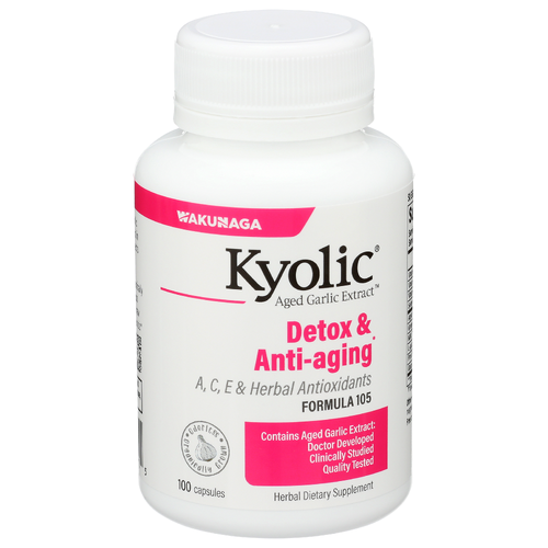 KYOLIC Detox And Anti-Aging Formula 105 Selenium, Vit A,ce - 100 Count