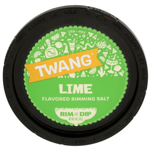 Twang Limes, Citrus Course Ground Lime Rimming Salt - 4 Ounce Image 1 of 4