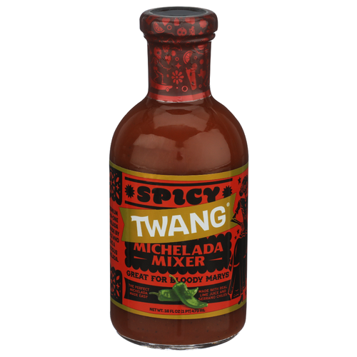Twang Reserve Tomato And Chiles Spicy Liquid Michelada - 16 Fluid Ounce Image 1 of 4