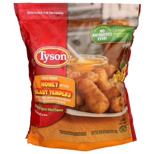 Tyson Honey Battered Breast Tenders - 25.5 Ounce