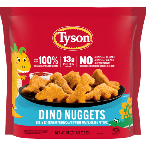 Tyson Frozen Dino Nuggets - 29 Ounce - 1 Count