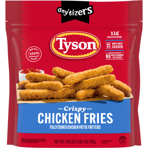 TYSON ANYTIZERS Any'tizers Frozen Crispy Chicken Fries - 26.5 Ounce