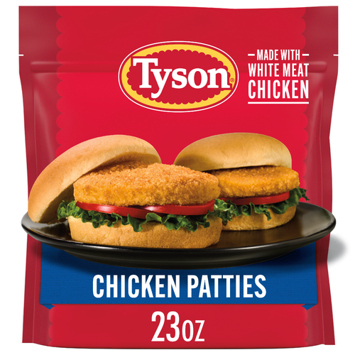 Tyson Frozen Chicken Patties - 23 Ounce