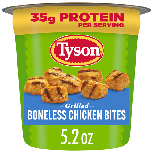 Tyson Grilled Boneless Chicken Bites Cup - 5.2 Ounce Image 1 of 4