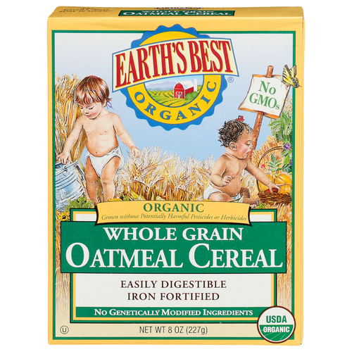 Earth's Best Baby Cereal Oat - 8 Ounce
