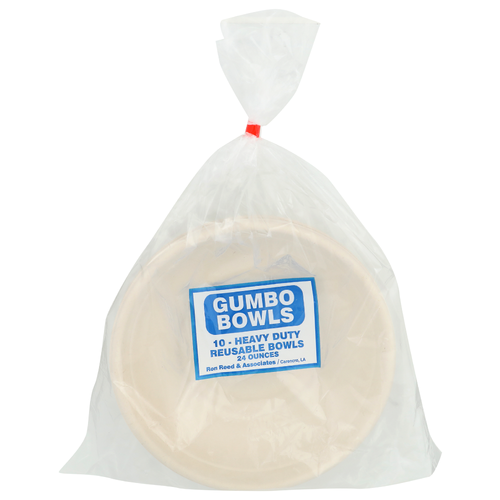 Ron Reed & Associates Gumbo Bowls - 24 Ounce - 10 Count