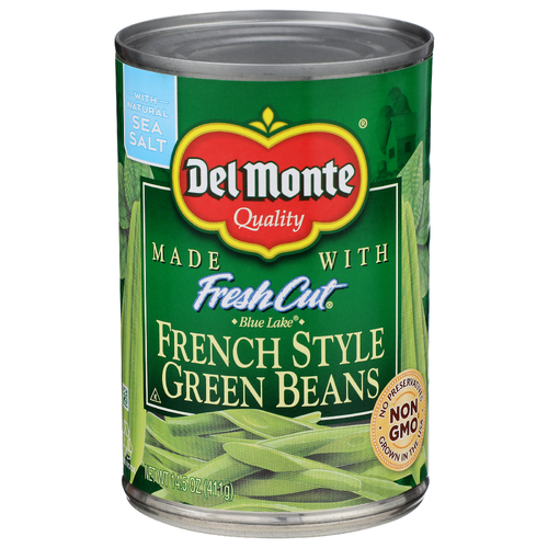 Del Monte French Style Fresh Cut Green Beans - 14.5 Ounce