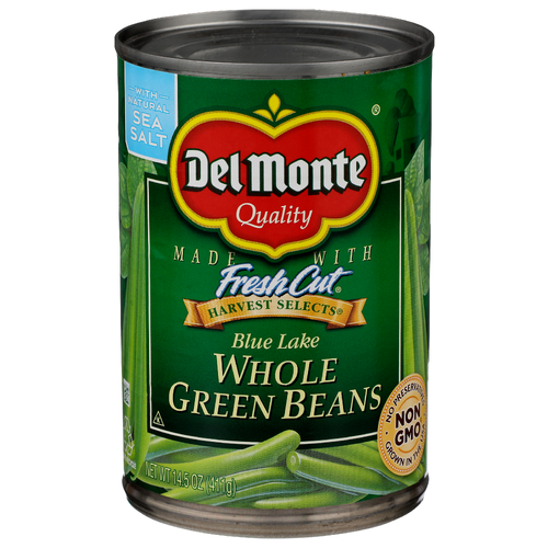 Del Monte Green Beans Whole Fresh Cut - 14.5 Ounce