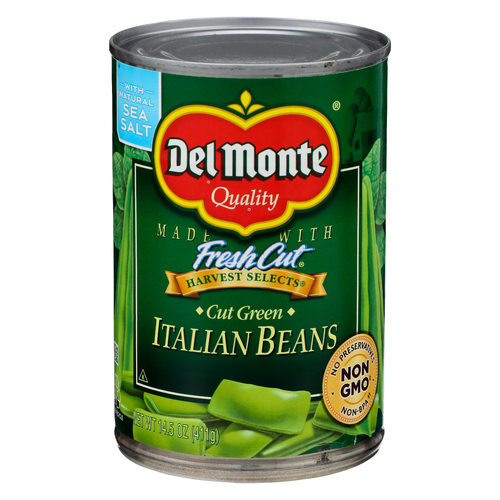 Del Monte Cut Green Italian Beans - 14.5 Ounce
