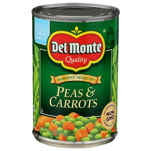 Del Monte Peas & Carrots Harvest Selects - 14.5 Ounce