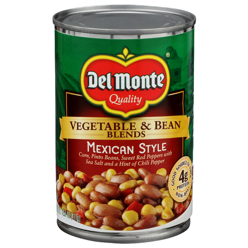 Del Monte Mexican Style Vegetable & Bean Blends - 14.5 Ounce