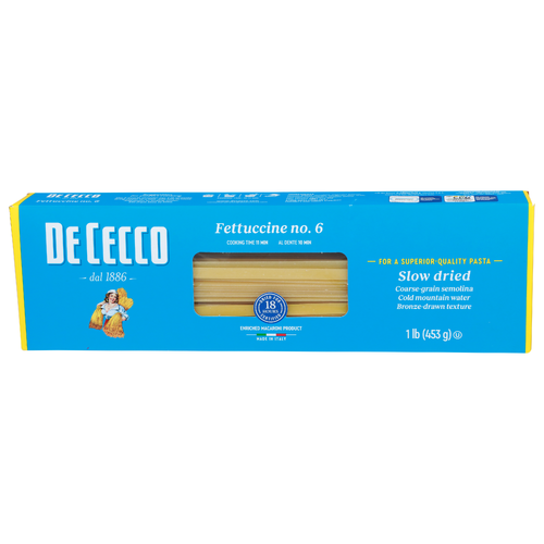 De Cecco Fettuccine No. 6 Pasta - 1 Pound