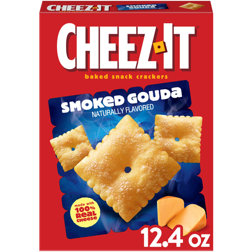 Cheez-It Smoked Gouda Baked Snack Crackers - 12.4 Ounce Image 1 of 4
